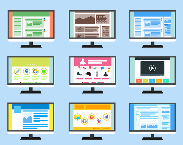 What Is Localization in the Translation Industry? 3 Website templates with different designs and layouts.