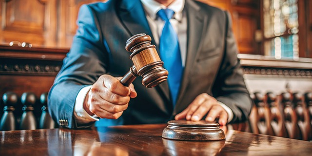 Sworn Interpreter: The Legal Official Language Expert 7 A person wearing a black suit uses a gavel.